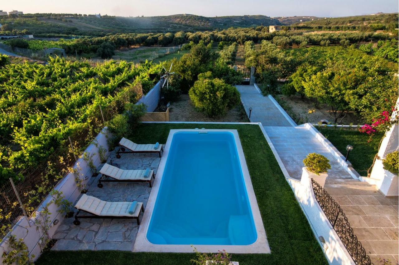 Luxury Villa Rosita w Pool - Nature&Relax Epano Vathia Esterno foto