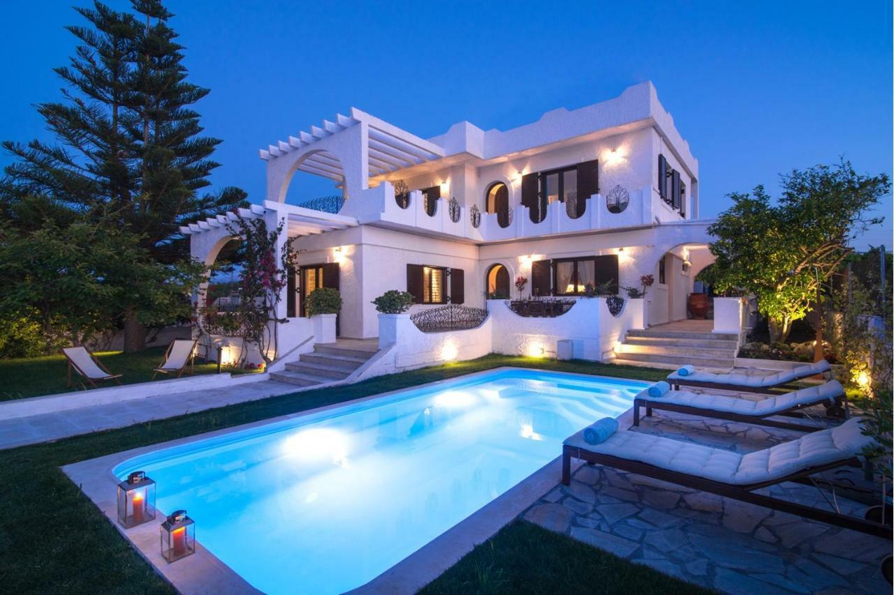 Luxury Villa Rosita w Pool - Nature&Relax Epano Vathia Esterno foto